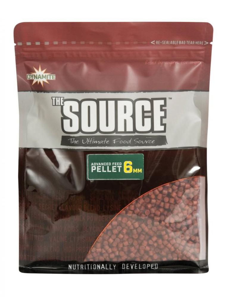 Image of Dynamite Baits etető pellet The Source Feed 900g 6mm (DY064)