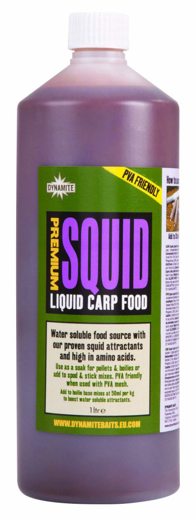 Image of Dynamite Baits Aroma Squid Liquid CF 1l tintahal aroma (DY338)
