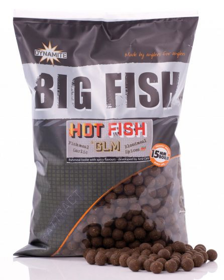 Image of Dynamite Baits Hot Fish &amp; GLM 1kg 20mm bojli (DY1009)