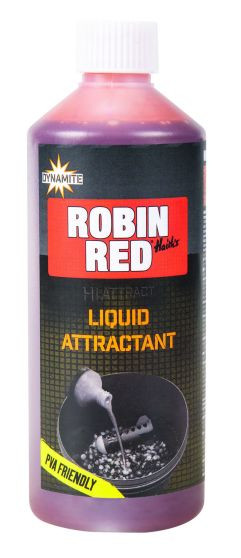 Image of Dynamite Baits Robin Red Liquid Attractant 500ml aroma (DY1260)