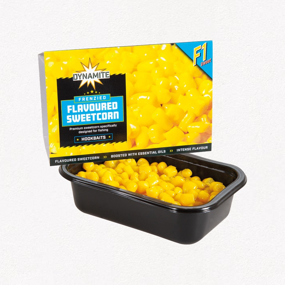 Image of Dynamite Baits Frenzied Flavoured Sweetcorn F1 Sweet Yellow 200g csemegekukorica (ADY041305)