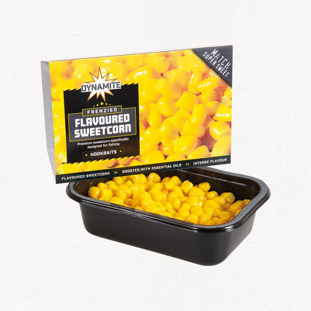 Image of Dynamite Baits Frenzied Flavoured Sweetcorn Match SuperSweet Yellow 200g csemegekukorica (DY1308)