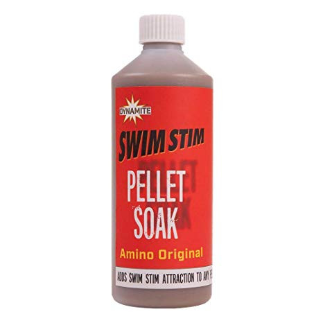 Image of Dynamite Baits Swim Stim Red Krill Pellet Soak 500ml Pellet Aroma (DY1422)