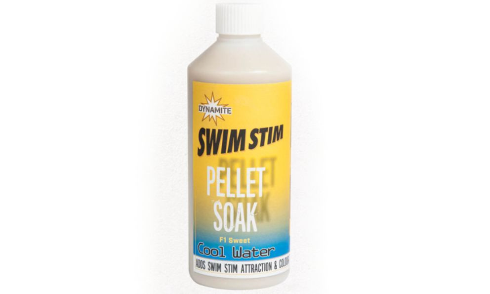 Image of Dynamite Baits Swim Stim F1 Sweet Pellet Soak Liquid Attractant Cool Water 500ml (DY1424)