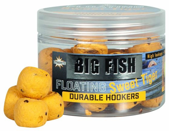 Image of Dynamite Baits Durable Hookbaits Big Fish Floating 12mm Sweet Tiger úszó pellet (DY1486)