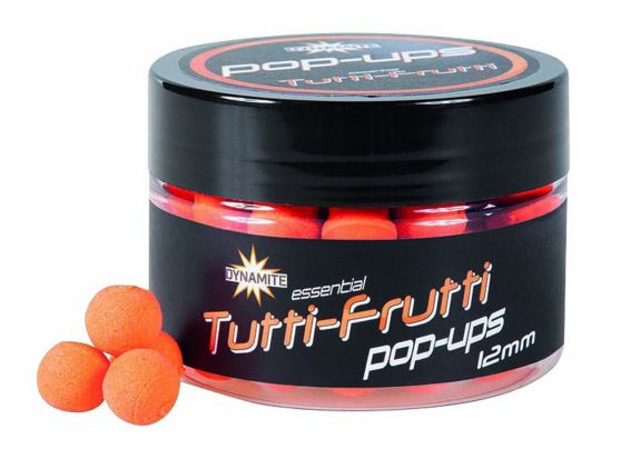 Image of Dynamite Baits Bojli Fluro Pop-Up Tutti-Frutti bojli 12mm (DY1612)