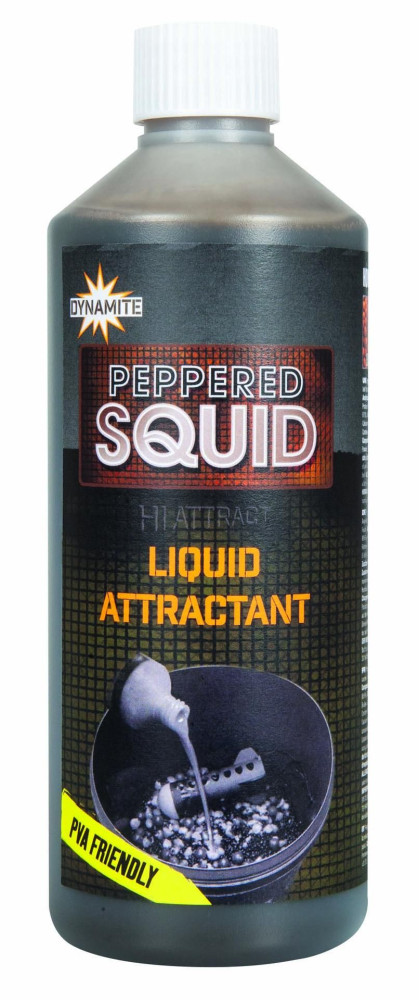 Image of Dynamite Baits Big Fish Peppered Squid &amp; Octopus 500ml (DY1688)