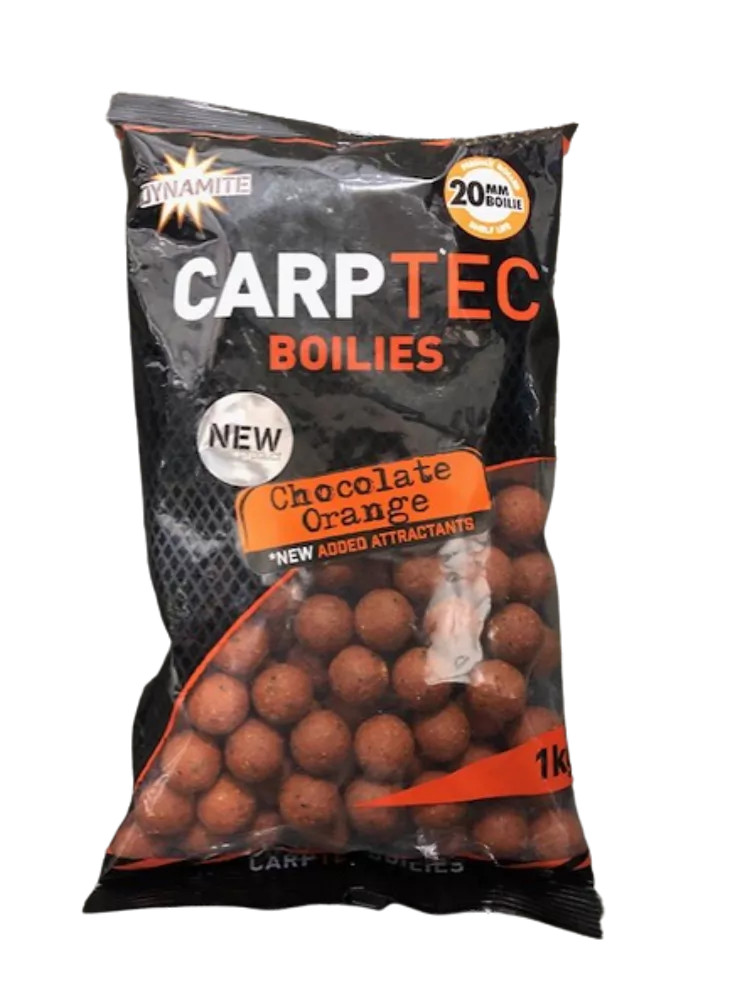 Image of Dynamite Baits Carptec Chocolate Orange 1kg 20mm bojli (ADY041755) Édes Csoki-Narancs