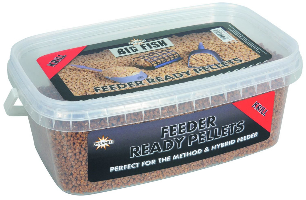 Image of Dynamite Baits Big Fish Ready Method &amp; Hybrid Feeder Pellets Box 2mm 1,2kg Krill (DY1891)