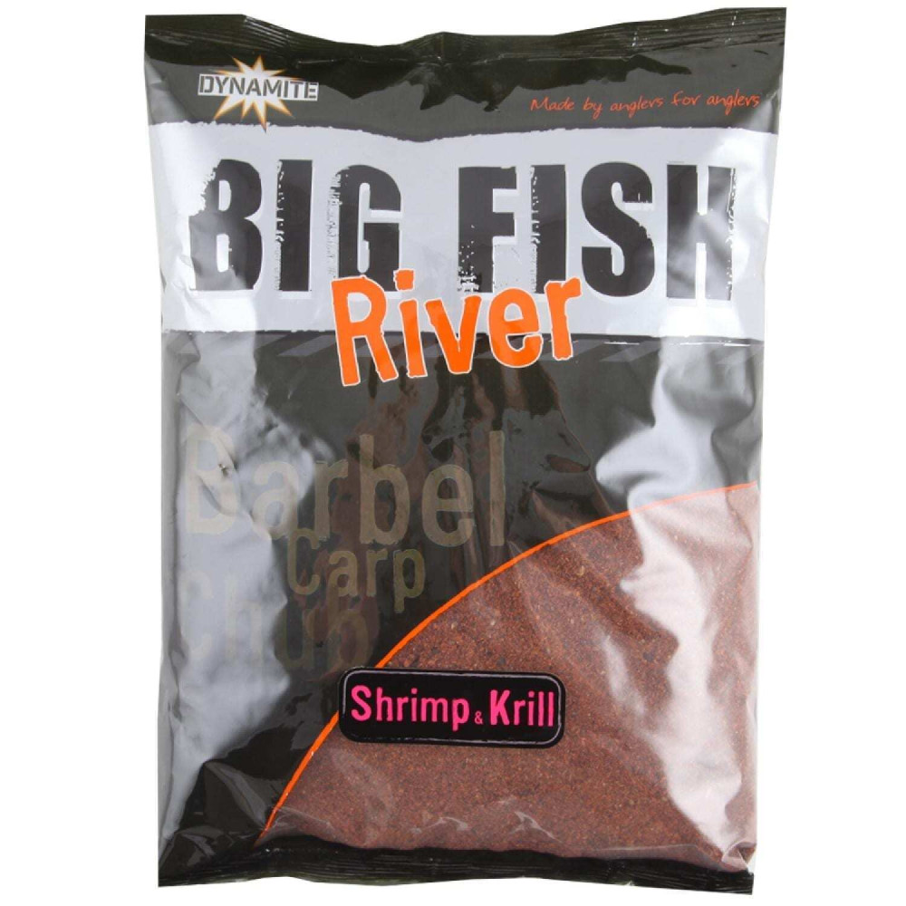 Image of Dynamite Baits Big Fish River Cheese &amp; Garlic 1.8kg etetőanyag Sajt+Fokhagyma (DY1371)