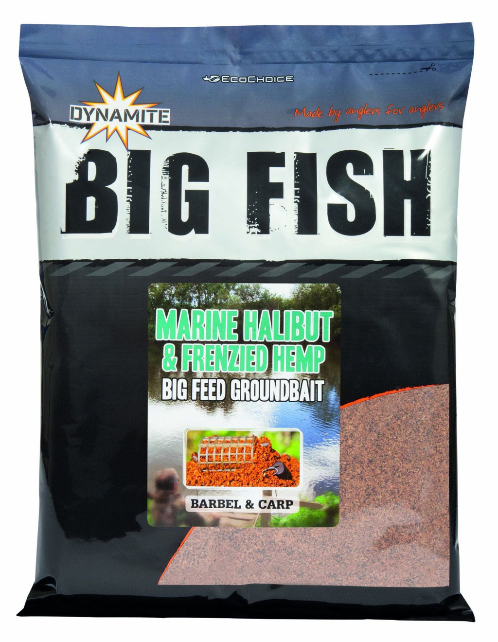 Image of Dynamite Baits Big Fish Marine Halibut &amp; Hemp 1.8kg etetőanyag Kenderrel (DY1470 )