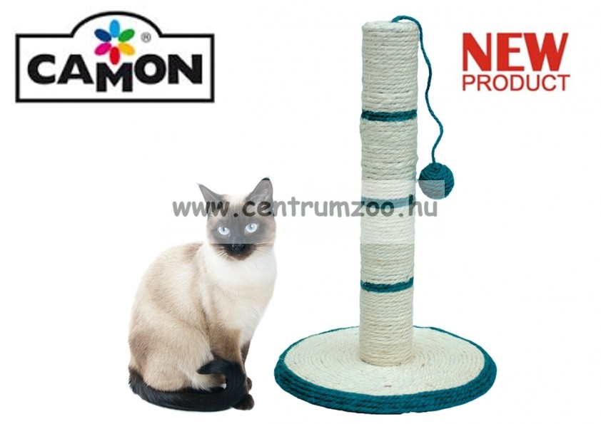 Image of Camon Tiragraffi A Colonna Con Pallina cica kaparófa 30X46 cm (Ac006)