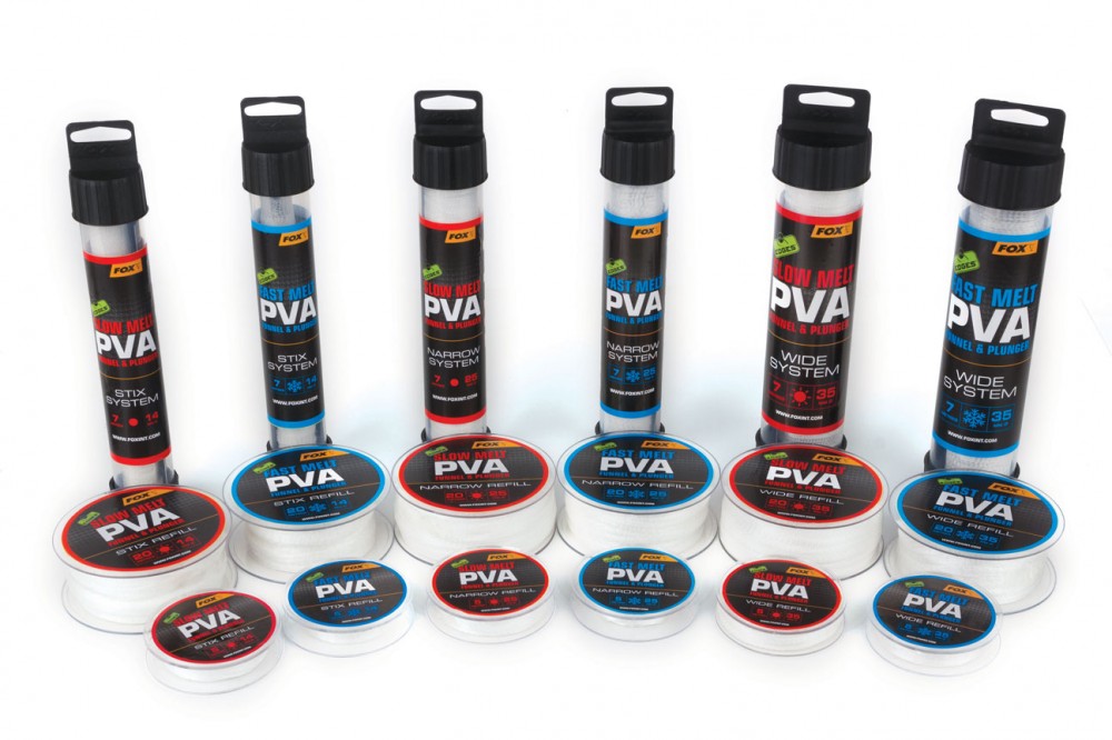 Image of Fox Pva Komplett Slow Melt 25mm Narrow 7méter PVA háló (CPV073) Lassú