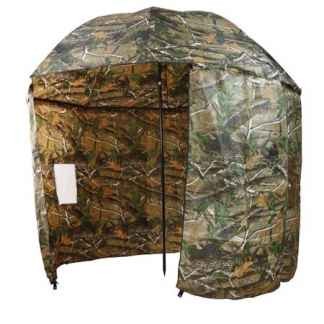Image of Ernyő - Carp Zoom Umbrella Shelter Camou sátras horgászernyő UV 250cm (CZ5975)