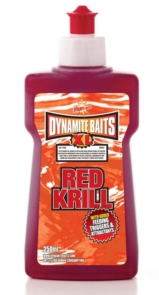 Image of Dynamite Baits Xl Red Krill Liquid Attractant Aroma 250ml (DY104)