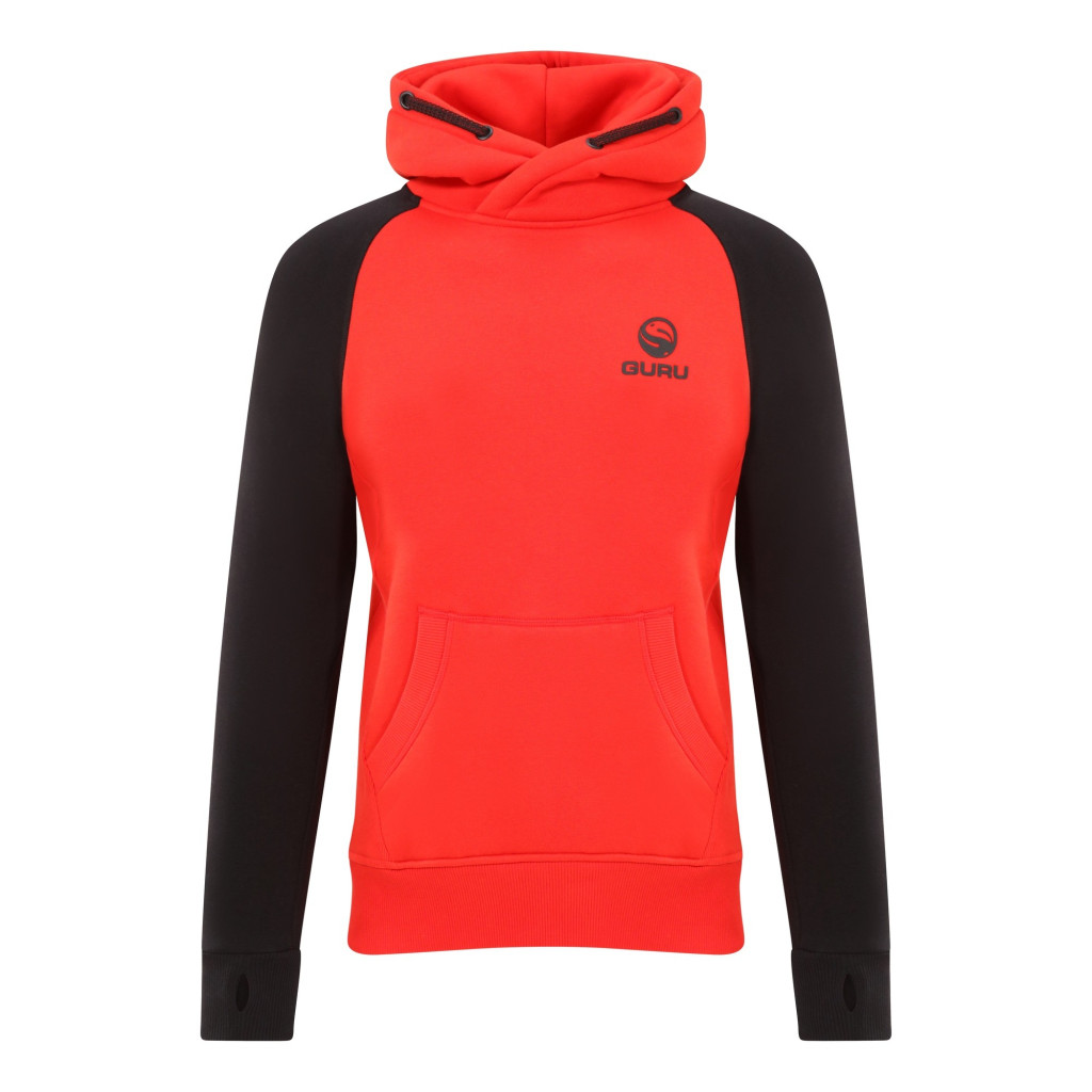Image of Guru Hoodie Red Black XXXL pulóver (GCL252)