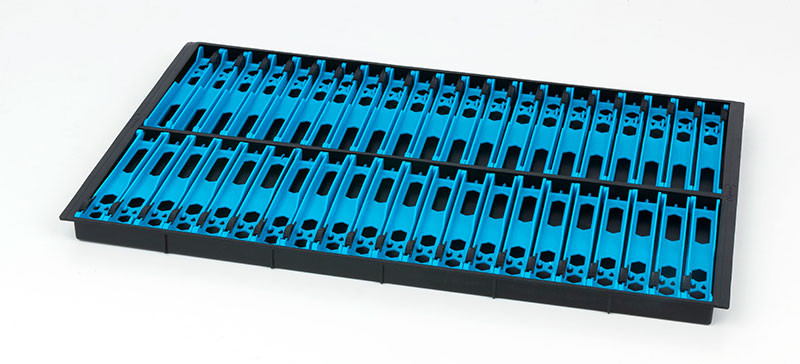 Image of Fox Matrix Loaded Pole Winders Tray Pack 13cm szerelék tartó létra szett 42db (GPW001)