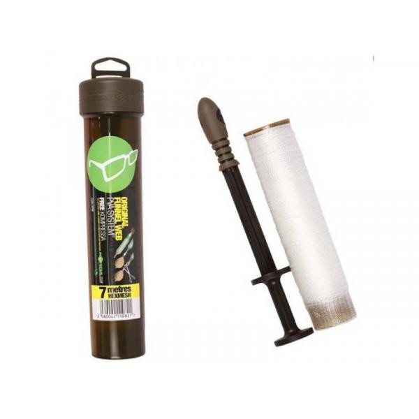 Image of Korda PVA Original Funnel Web Pva System– 7m PVA háló + cső + tömő (KFW)