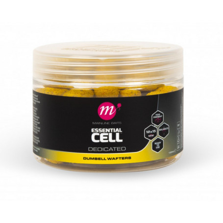 Image of Mainline Baits Essential Cell Dumbell Wafters 12x15mm (M21097)
