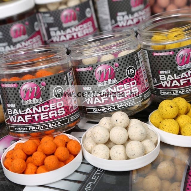 Image of Mainline Baits High Impact 12Mm Balanced Wafters Diamond Whites (M23079)