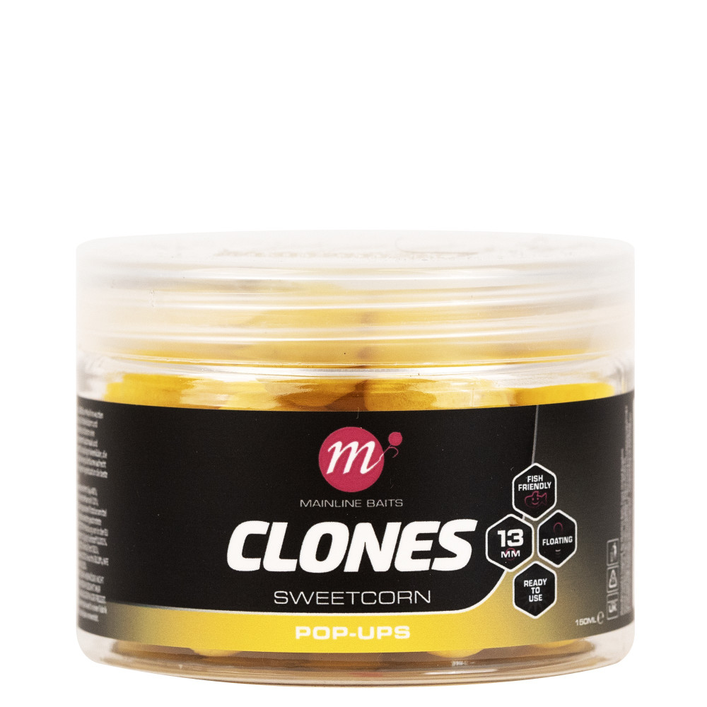 Image of Mainline Clones Barrel Pop-Up SweetCorn 13mm csali - csemegekukorica (M43007)