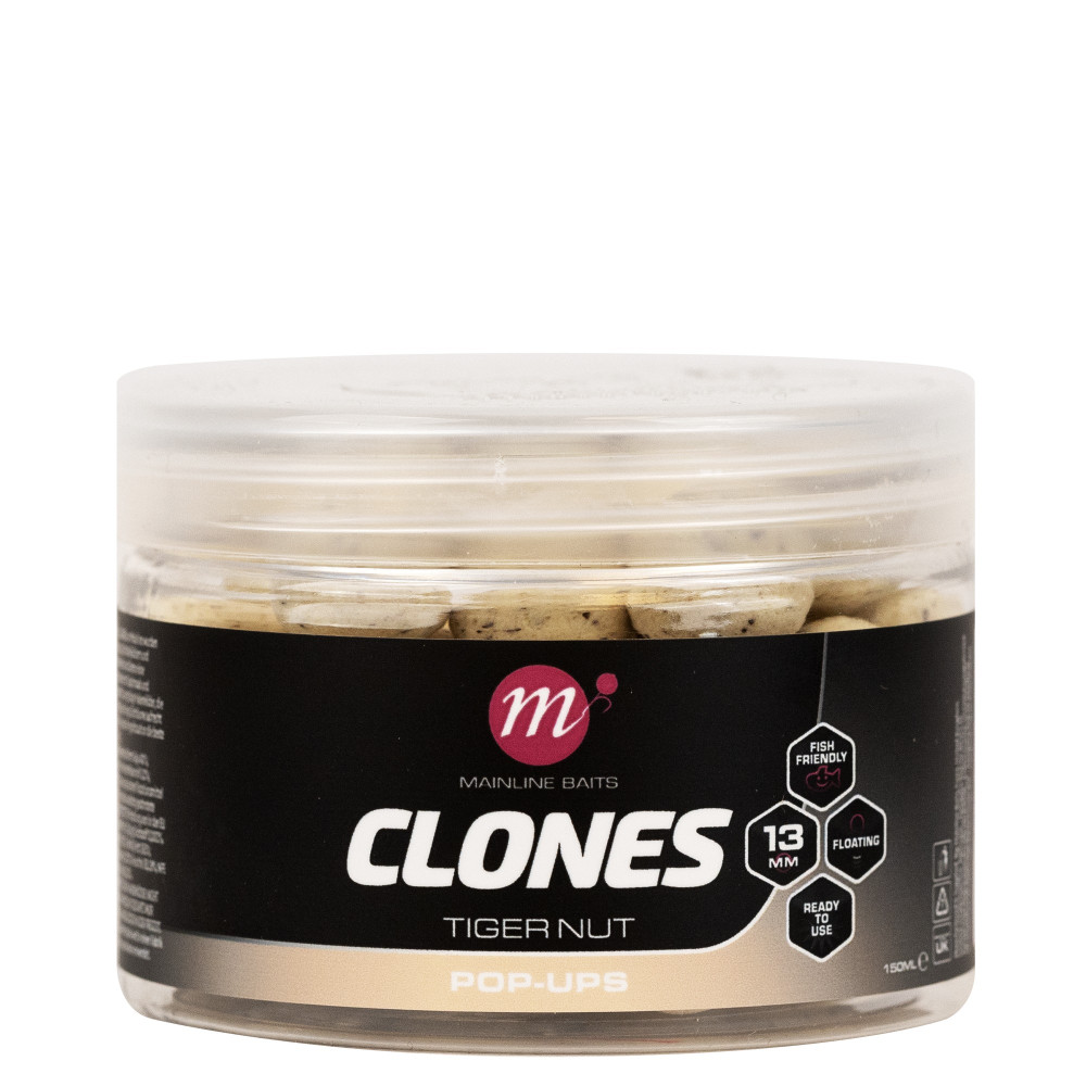 Image of Mainline Clones Barrel Pop-Up Tiger Nut 13mm csali - tigrismogyoró (M43008)