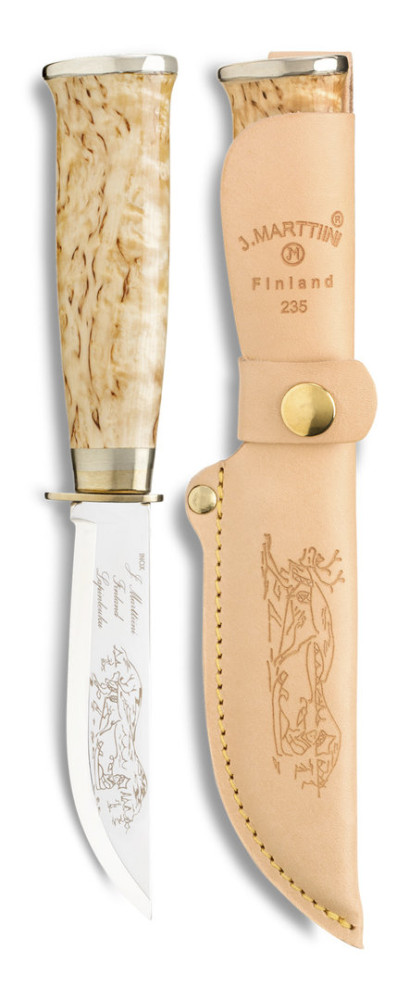 Image of Marttiini Lapp Knife 22cm tőr prémium bőr tokkal (MA22235010)