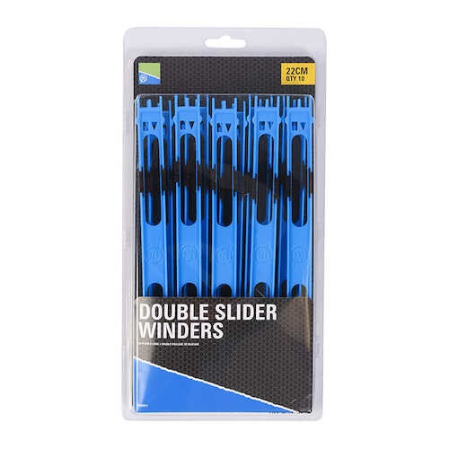 Image of Preston Double Slide Winders 220mm Blue szerelék tartó létra szett 10db PDSW/22 (P0020017)