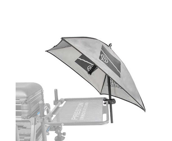 Image of Ernyő - Preston Offbox Grey Bait Brolly csaliernyő, asztal fölé (P0110076)
