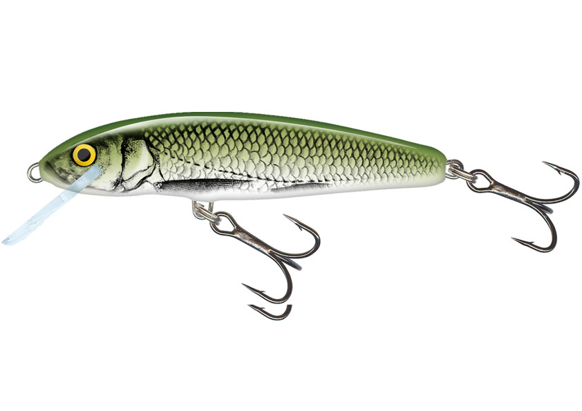 Image of Salmo Minnow Sinking M5S - 5cm 5g wobbler color Olive Bleak (QMW152)