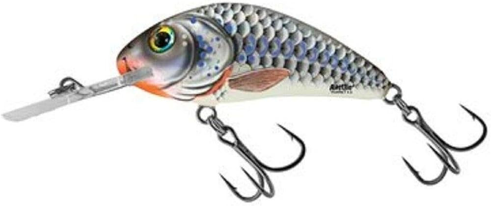 Image of Salmo Rattlin Hornet Floating - 5,5cm 10,5g wobbler (QRH032) Silver Holographic Shad
