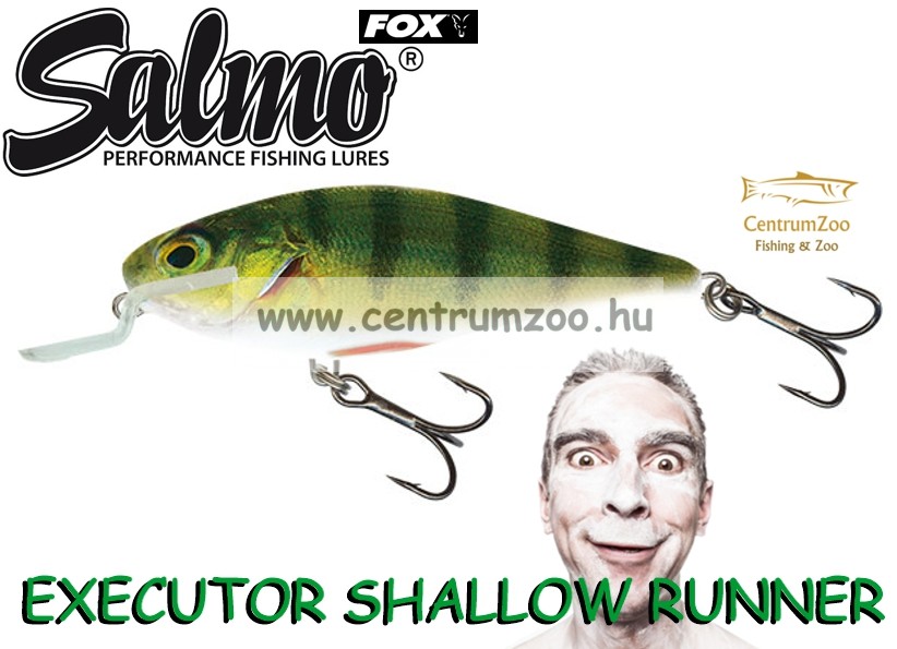 Image of Salmo Executor 5cm 5g 0,6m wobbler (Qex004) Real Perch