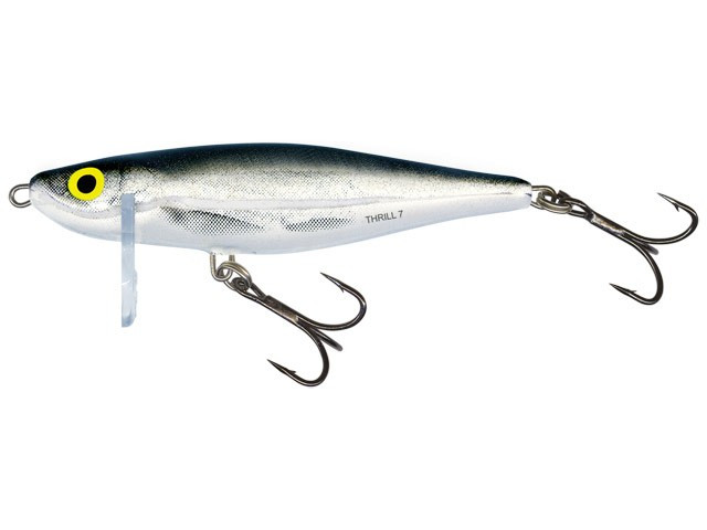 Image of Salmo Thrill Sinking 7cm 13g süllyedő wobbler (Qth026) Black Metallic Bleak