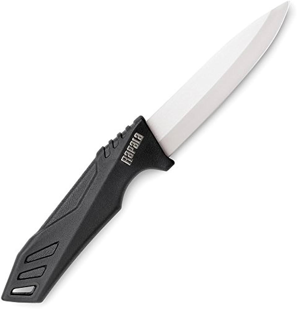 Image of Rapala Rcd Ceremic Utility Knife Prémium RCDCUKB4 kerámia horgászkés 21,5cm (RA2218002)