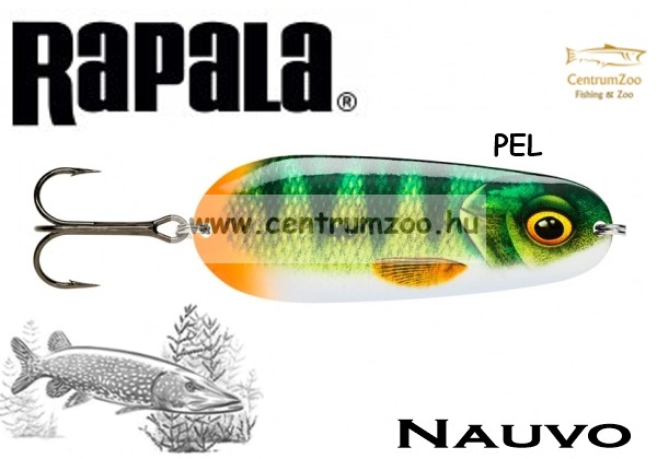 Image of Rapala Nav19 Nauvo támolygó villantó 6,6cm 19g - PEL színben