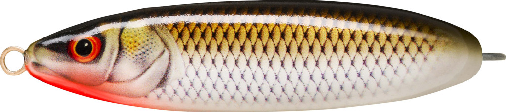 Image of Rapala RMS08 Weedless Minnow Spoon támolygó wobbler 8cm 16g ATRO (RA5825050)