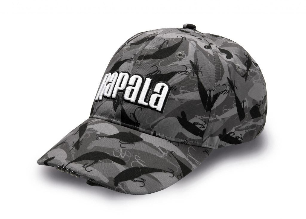 Image of Sapka - Rapala® Camouflage Flat LED Cap RLEDH világítós baseball sapka (RA6800526)