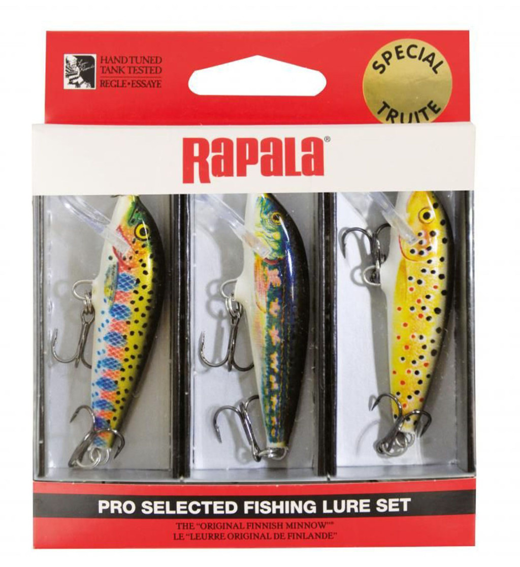 Image of Rapala CD05 Kit Truite Count Down Set 5cm 5g 3db-os wobbler szett- TR-MN-RT (RA8900088)