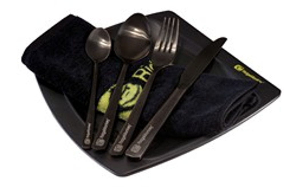 Image of Ridgemonkey Sq Dlx Plate Set - Large- étkészlet (RM531-000)