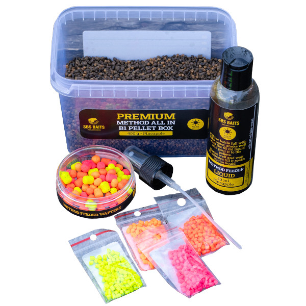 Image of SBS Premium Method All In B1 Pellet Box 400g N-Butyric vajsav (50000)