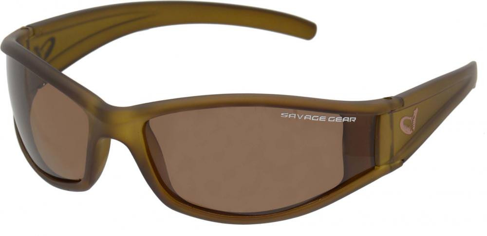 Image of Savage Gear Slim Shades Floating Polarized Sunglasses - Amber Napszemüveg (57571)