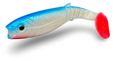 Image of Savage Gear Lb Cannibal Play Body 8cm 5g gumihal Blue Pearl (SVS61847)