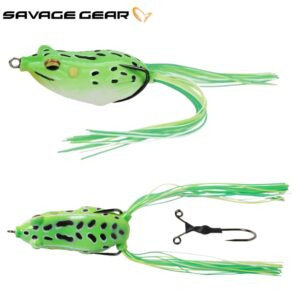 Image of Savage Gear 3D Walk Frog 55 14G Green Frog Béka Műcsali (SVS62032)
