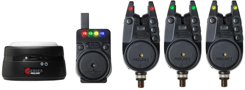 Image of Prologic C-Series Alarm 3+1+1 Red-Green-Yellow elektromos kapásjelző + lámpa szett (SVS71023)