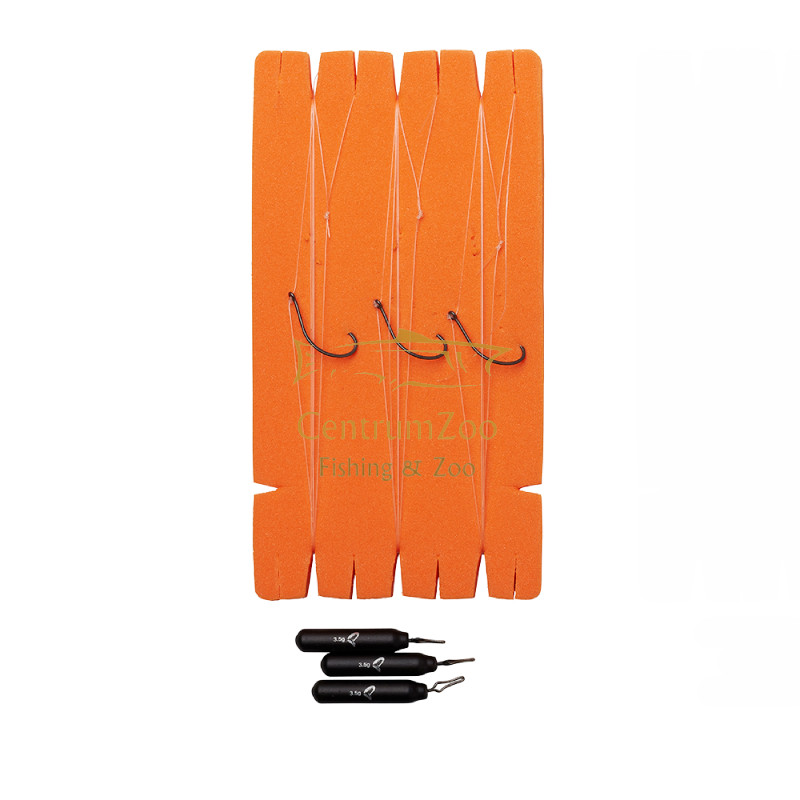 Image of Savage Gear Dropshot Rig Kit M #1 4.5kg 0.26mm Fc 3db komplett dropshot szett (71922)