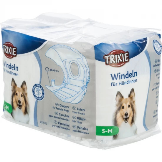 Image of Trixie Diapers For Dogs 1db kutyapelenka S-M (Trx23632)