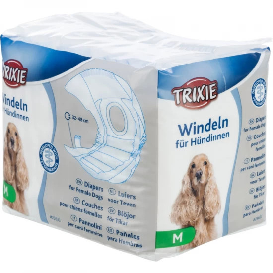 Image of Trixie Diapers For Dogs 12Db Kutyapelenka M (Trx23633)