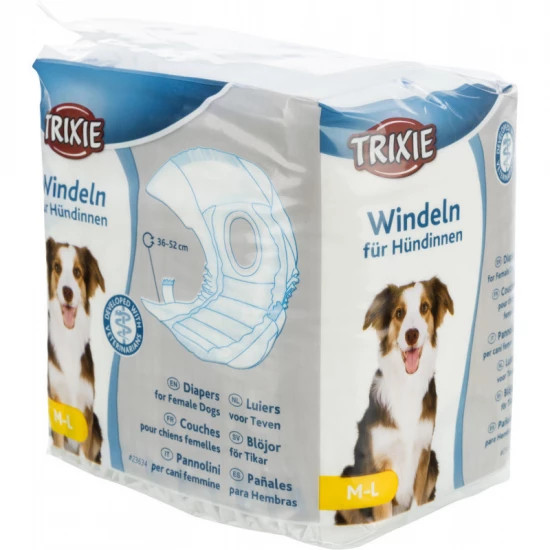 Image of Trixie Diapers For Dogs 12 db Kutyapelenka M-L (Trx23634)