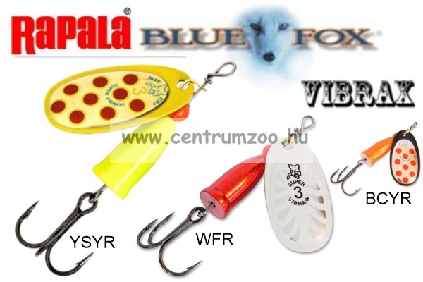 Image of Rapala Blue Fox Vibrax Long Cast Blc3 11G Villantó