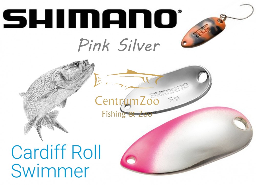 Image of Shimano Cardiff Roll Swimmer Premium Plating 2.5g Pink Silver 75T (5Vtrm25R75)